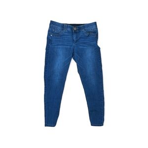 DEMOCRACY Jeans Size Freedom Ankle Skimmer Blue
